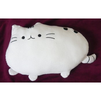 Pusheen the Cat - Katze weiss 30x40x10cm Plüschtier Stofftier Kissen Kopfkissen - CP3040WHITE - LAGERWARE