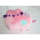Pusheen the Cat Pastel-Pink mit Herz - Katze 9,5x15,5x7,5cm Plüschtier Stofftier - 4048873 - LAGERWARE